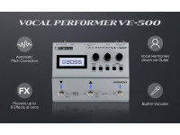 <b>BOSS VE-500 Vocal Performer Processador de Voz Profissional com Looper, Harmonia, Auto-Pitch e Vocoder</b> <b>BOSS VE-500 Vocal Performer Processador de Voz Profissional com Looper, Harmonia, Auto-Pitch e Vocoder</b>